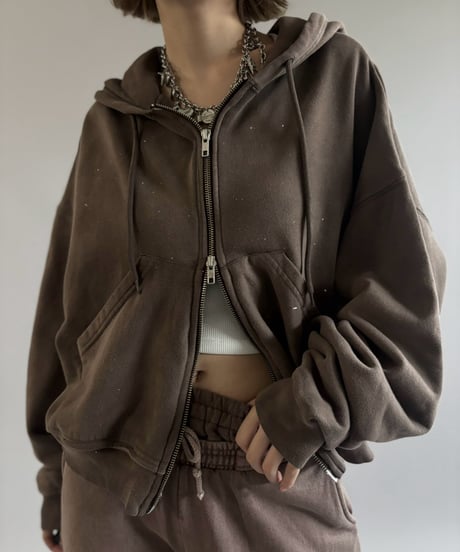 【RE;CIRCLE】 RE Zip Parka Short / 261008-005