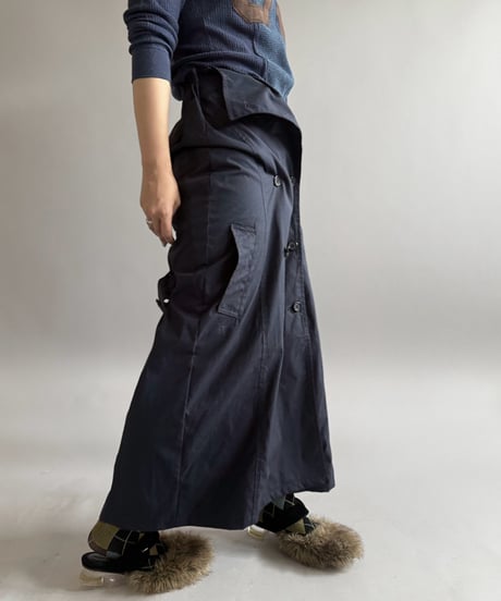 【RE;CIRCLE】 RE Trench Long Skirt  /261015-010
