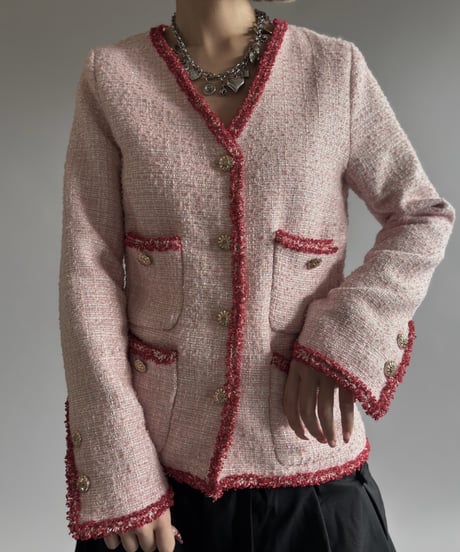 【USED】 4P Tweed Jacket   / 261010-020