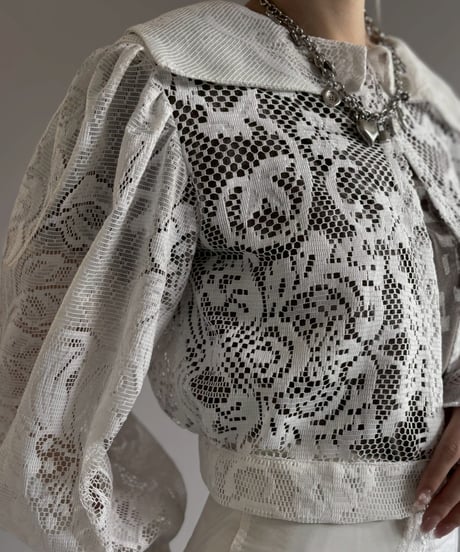 【RE;CIRCLE】RE Crochet  Blouse / 260709-004