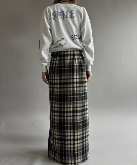 【RE;CIRCLE】 RE Mash up Products Handwritten Sweat Top  /261026-020