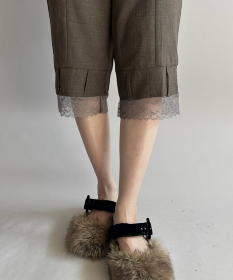 【Chinatsu Aoyama】 Suit Capri Pants  /  2601022-032