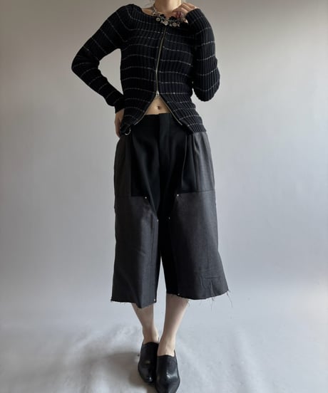 【RE;CIRCLE】 RE Zip-up Knit /261001-025