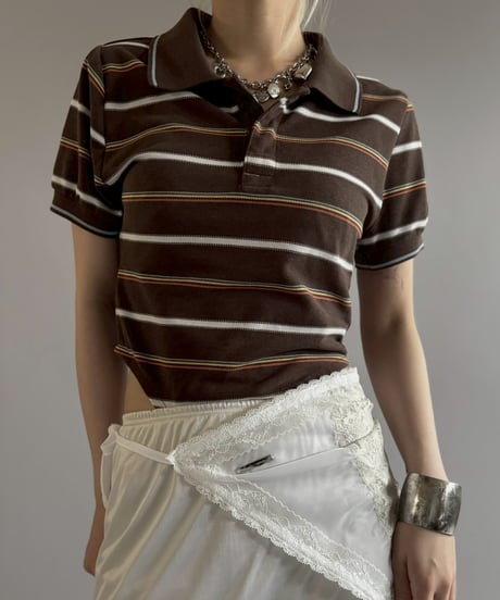 【RE;CIRCLE】RE Leotard Polo Shirt / 260713-012
