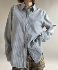 【USED】 Lauren Ralph Lauren Stripe Shirt / 261031-003