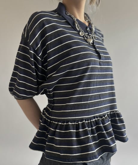 【RE;CIRCLE】 RE Polo PEPLUM / 260806-003