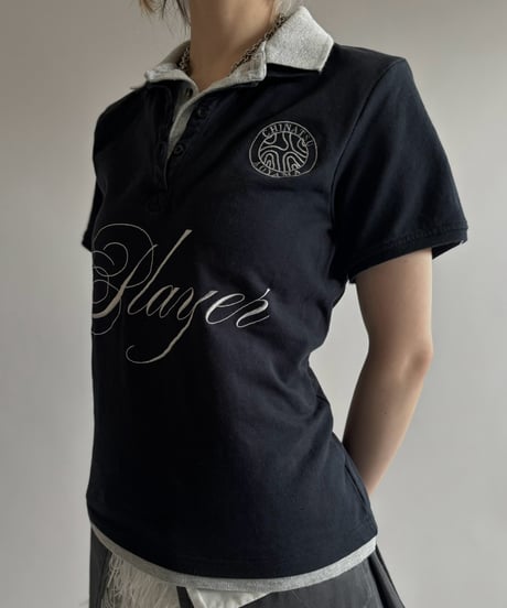 【Chinatsu Aoyama】 RE Player Polo Shirt / 260827-029