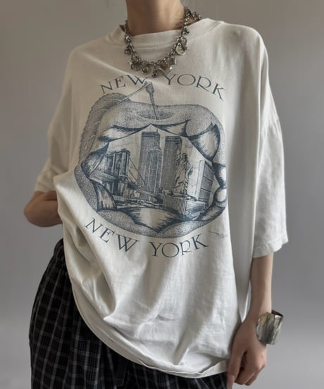 【USED】00's NEWYORK T-Shirt / 260801-016