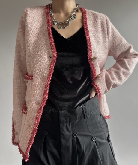 【USED】 4P Tweed Jacket   / 261010-020