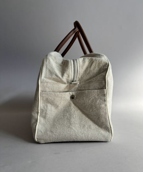 【RE;CIRCLE】 RE French Bedcover Boston Bag Plain  /261015-039