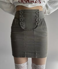 【USED】 Design Mini Skirt /261024-002