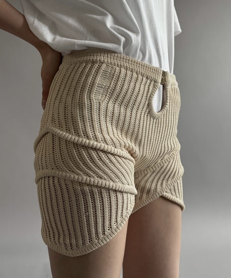 【USED】 Design Knit Shorts / 260725-021