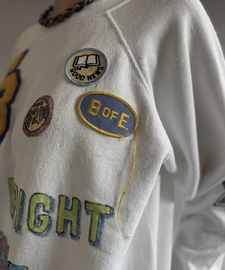 【RE;CIRCLE】 RE Mash up Products Handwritten Sweat Top  /261026-023