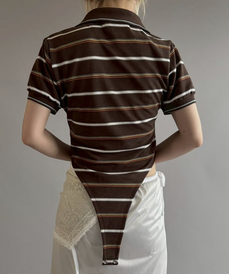 【RE;CIRCLE】RE Leotard Polo Shirt / 260713-012