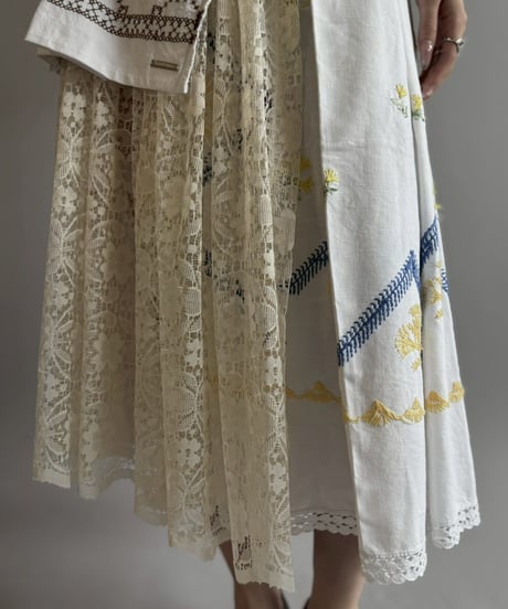 【Chinatsu Aoyama】 RE The Home Makers Skirt / 260716-005