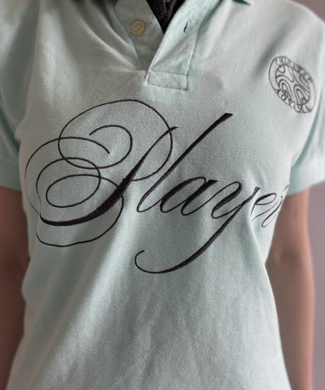 【Chinatsu Aoyama】 RE Player Polo Shirt / 260827-026