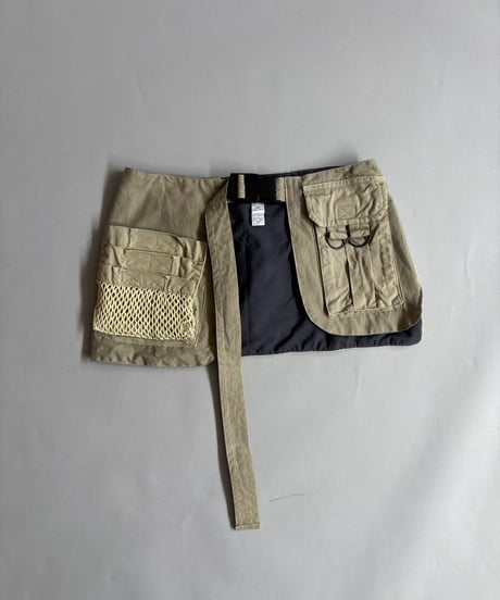 【RE;CIRCLE】  RE Fishing Vest Belt Bag / 260810-009
