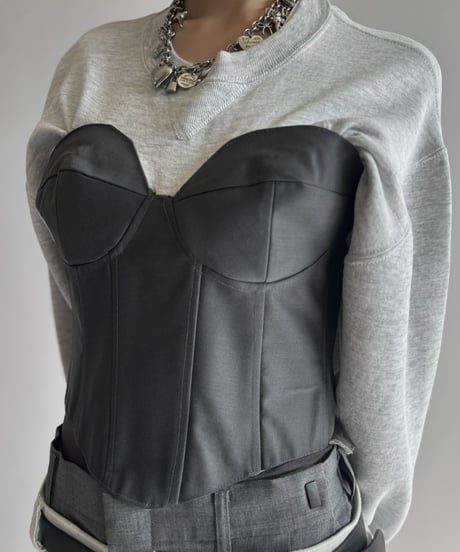 【Chinatsu Aoyama】 Sweat Suit Corset  /  2601022-024