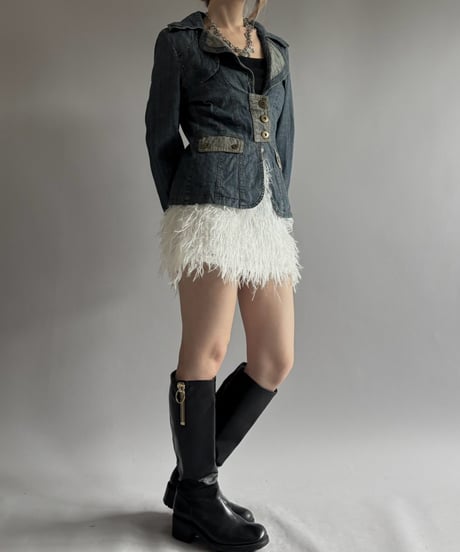 【USED】 Salt & Pepper Design Denim Jacket/ 260919-015