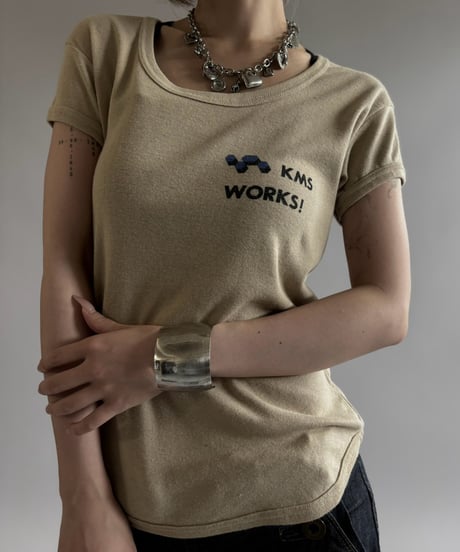 【USED】 Made in USA KMS WORKS T-Shirt / 260815-008