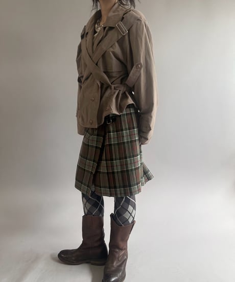 【RE;CIRCLE】 RE Trench Short Coat  / 261019-021