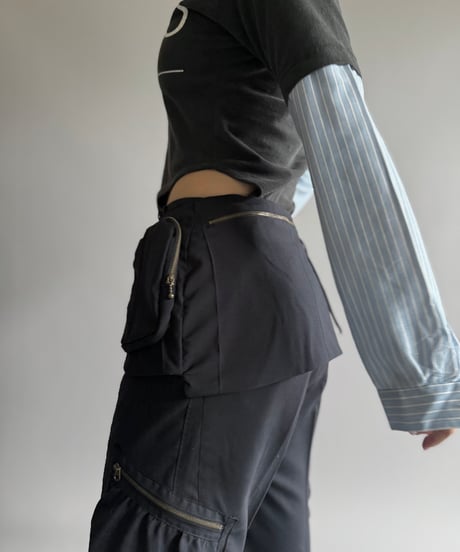 【RE;CIRCLE】 RE Suit Waist Belt Bag / 260917-013