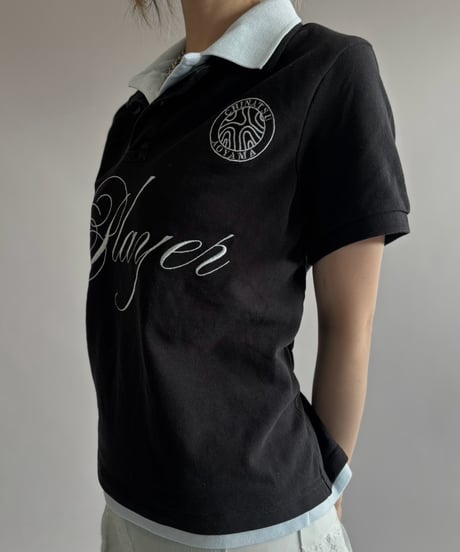 【Chinatsu Aoyama】 RE Player Polo Shirt / 260827-021