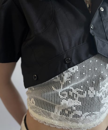 【Chinatsu Aoyama】 RE Makers Shirt Black / 260813-039