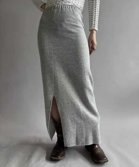【USED】 Side Slit Sweat Skirt / 260926-012