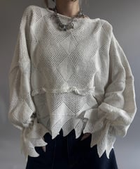 【RE;CIRCLE】 RE Crochet Top / 260803-016
