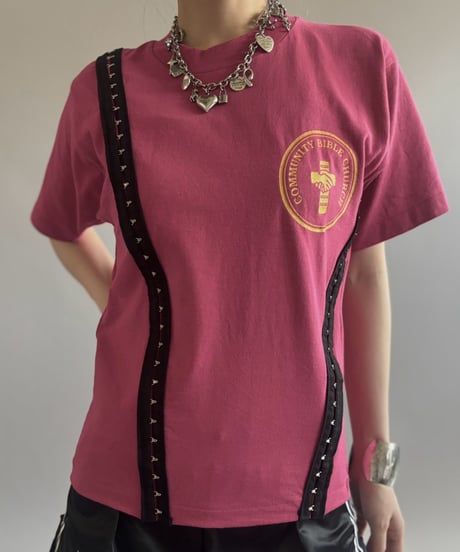 【RE;CIRCLE】 Re Hock Tape T-Shirt / 260803-004