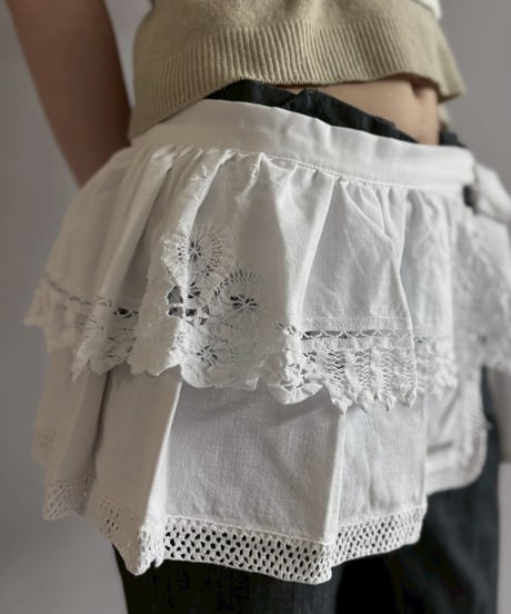 【Chinatsu Aoyama】 RE The Home Makers Wrap Skirt / 260716-047