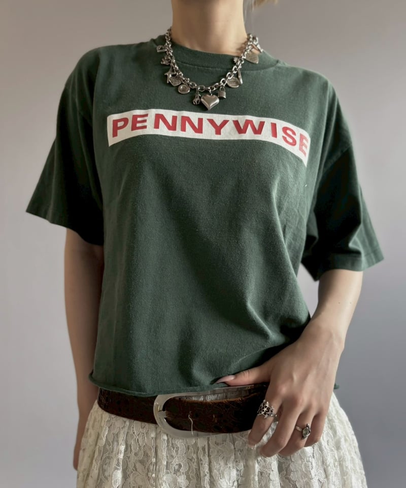 USED】 Made in USA 90's PENNYWISE T-Shirt/ 2607