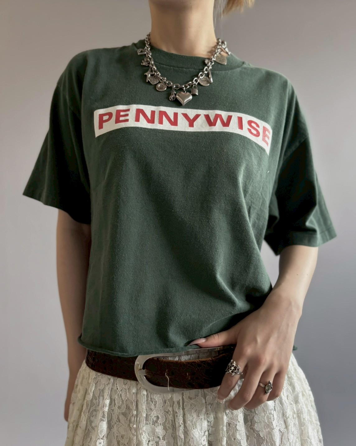 USED】 Made in USA 90's PENNYWISE T-Shirt/ 2607