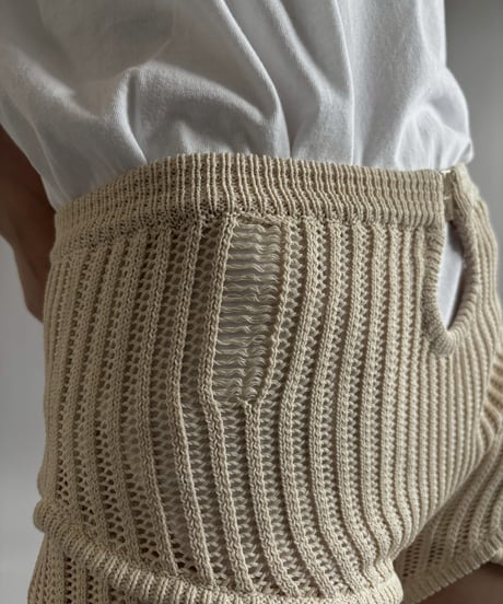 【USED】 Design Knit Shorts / 260725-021