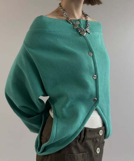 【RE;CIRCLE】 RE Deformed Sweat Cardigan / 261008-011