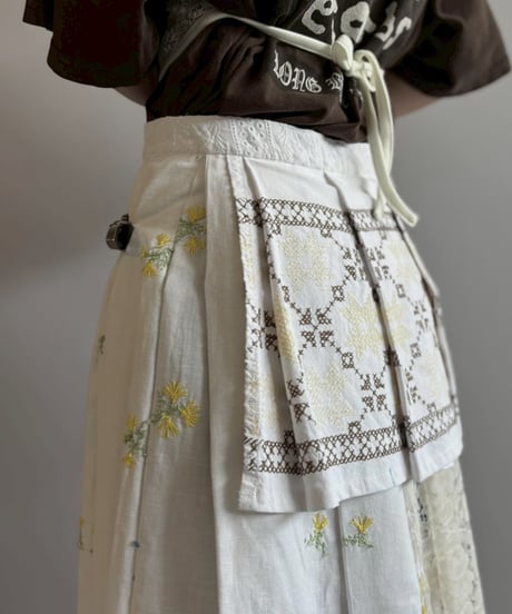 【Chinatsu Aoyama】 RE The Home Makers Skirt / 260716-005