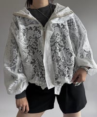 【RE;CIRCLE】RE Lace Hooded Jacket / 260914-007