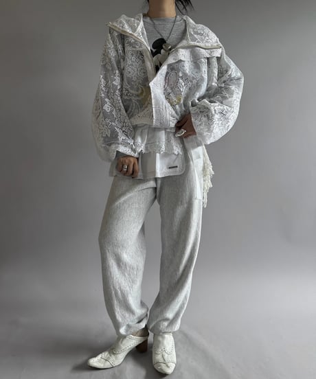 【RE;CIRCLE】RE Lace Hooded Jacket / 260914-005
