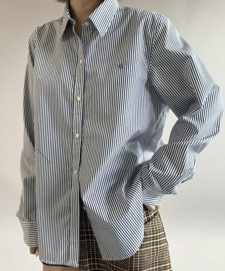 【USED】 Lauren Ralph Lauren Stripe Shirt / 261031-003