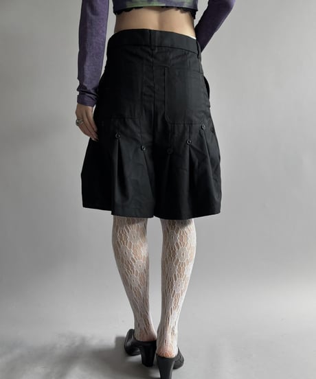 【USED】 Design Tucked Short Pants / 260926-022