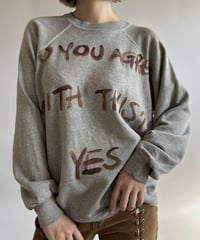【RE;CIRCLE】 RE Paint Sweat / 261008-018