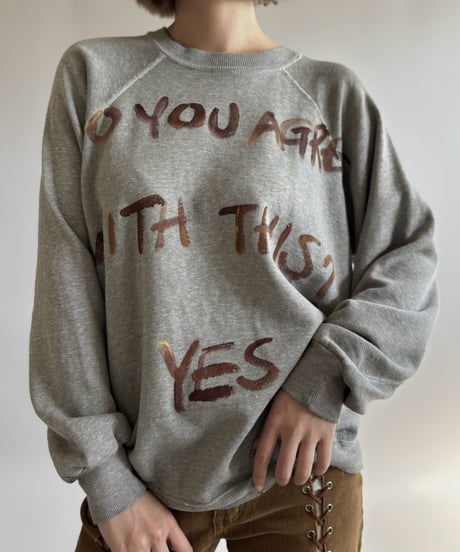 【RE;CIRCLE】 RE Paint Sweat / 261008-018