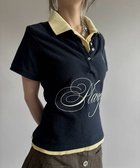 【Chinatsu Aoyama】 RE Player Polo Shirt / 260827-039