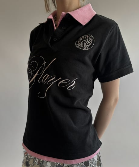 【Chinatsu Aoyama】 RE Player Polo Shirt / 260827-034
