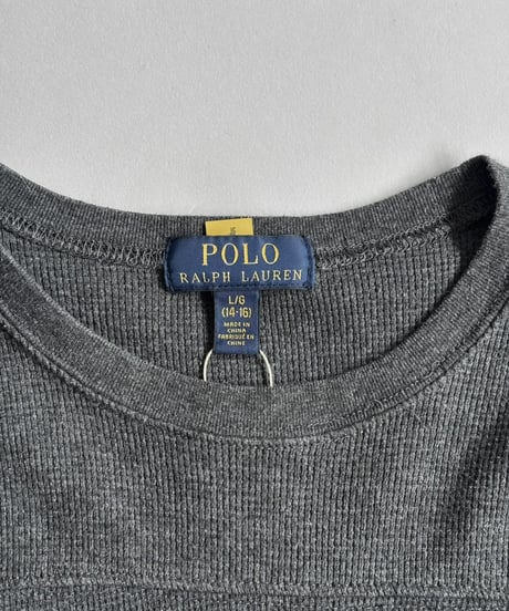 【USED】 Polo Ralph Lauren Thermal L/S Tee / 260919-005