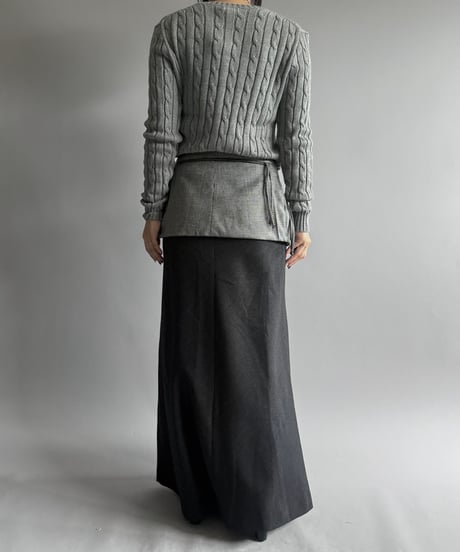 【RE;CIRCLE】 RE Suit Waist Belt Bag / 260917-005