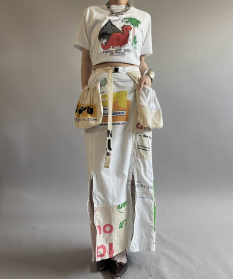 【RE;CIRCLE】  RE Eco Bag Belt Bag Skirt  / 260810-022