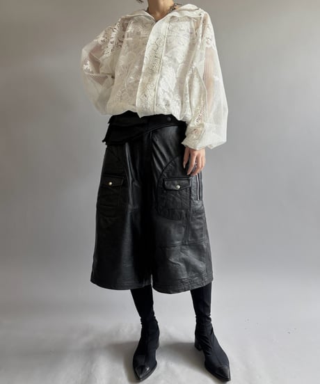 【RE;CIRCLE】RE Lace Hooded Jacket / 260824-014