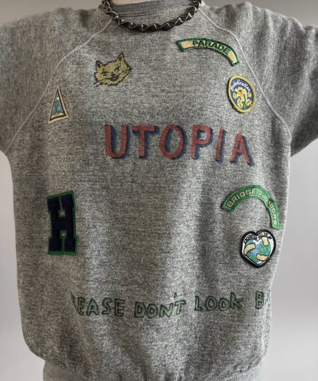 【RE;CIRCLE】 RE Mash up Products Handwritten Sweat Top  /261026-005